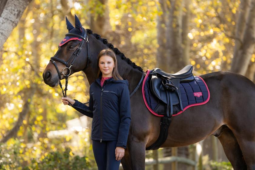 Navy LeMieux Young Rider Thea Waterproof Jacket