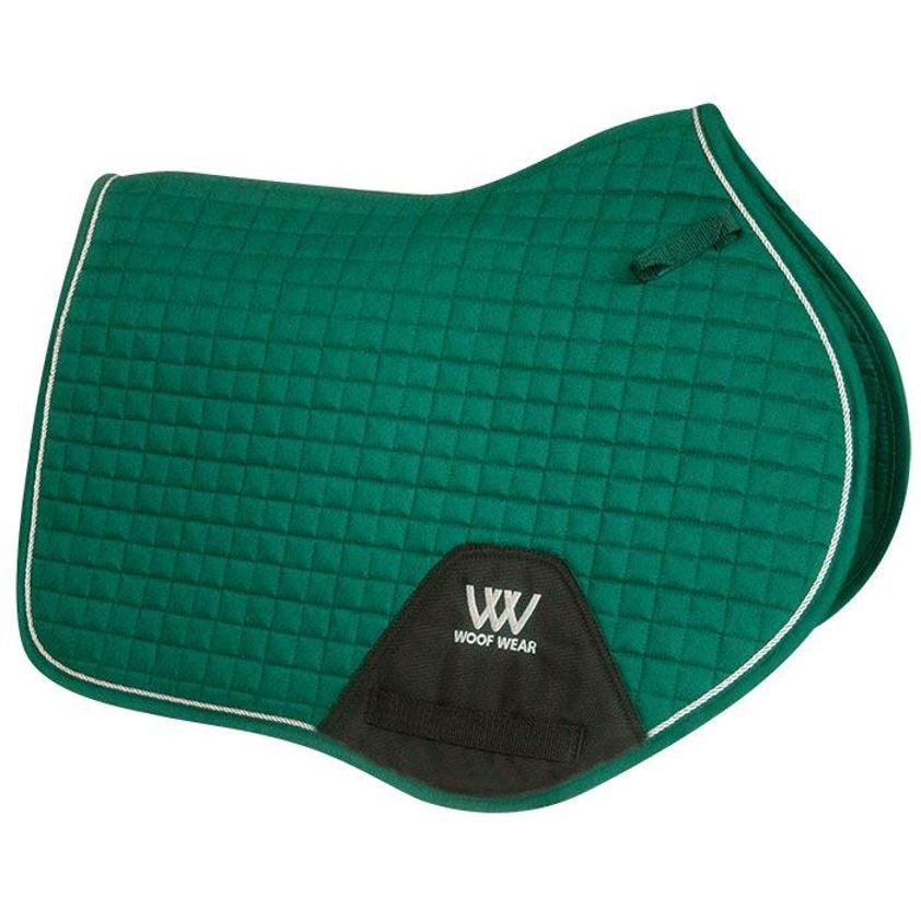 Racing Green/Silver Cord Woof Wear Close Contact Saddlecloth