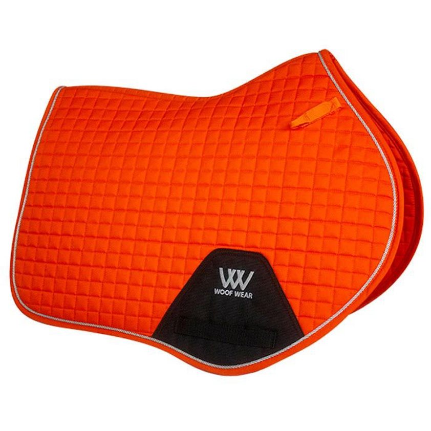 Orange/Silver Cord Woof Wear Close Contact Saddlecloth