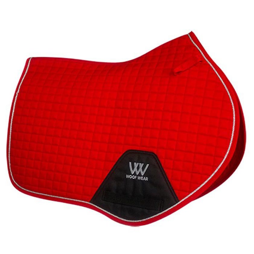 Royal Red/Silver Cord Woof Wear Close Contact Saddlecloth