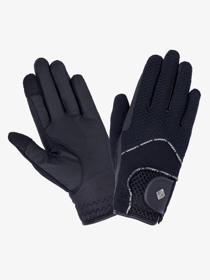 Navy LeMieux Pro Touch 3D Mesh Riding Gloves