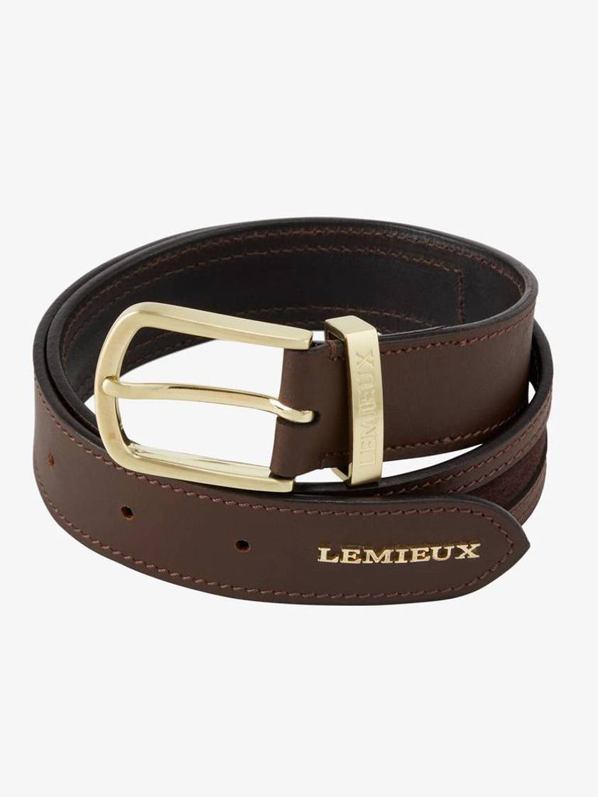 Brown LeMieux Suede Insert Belt