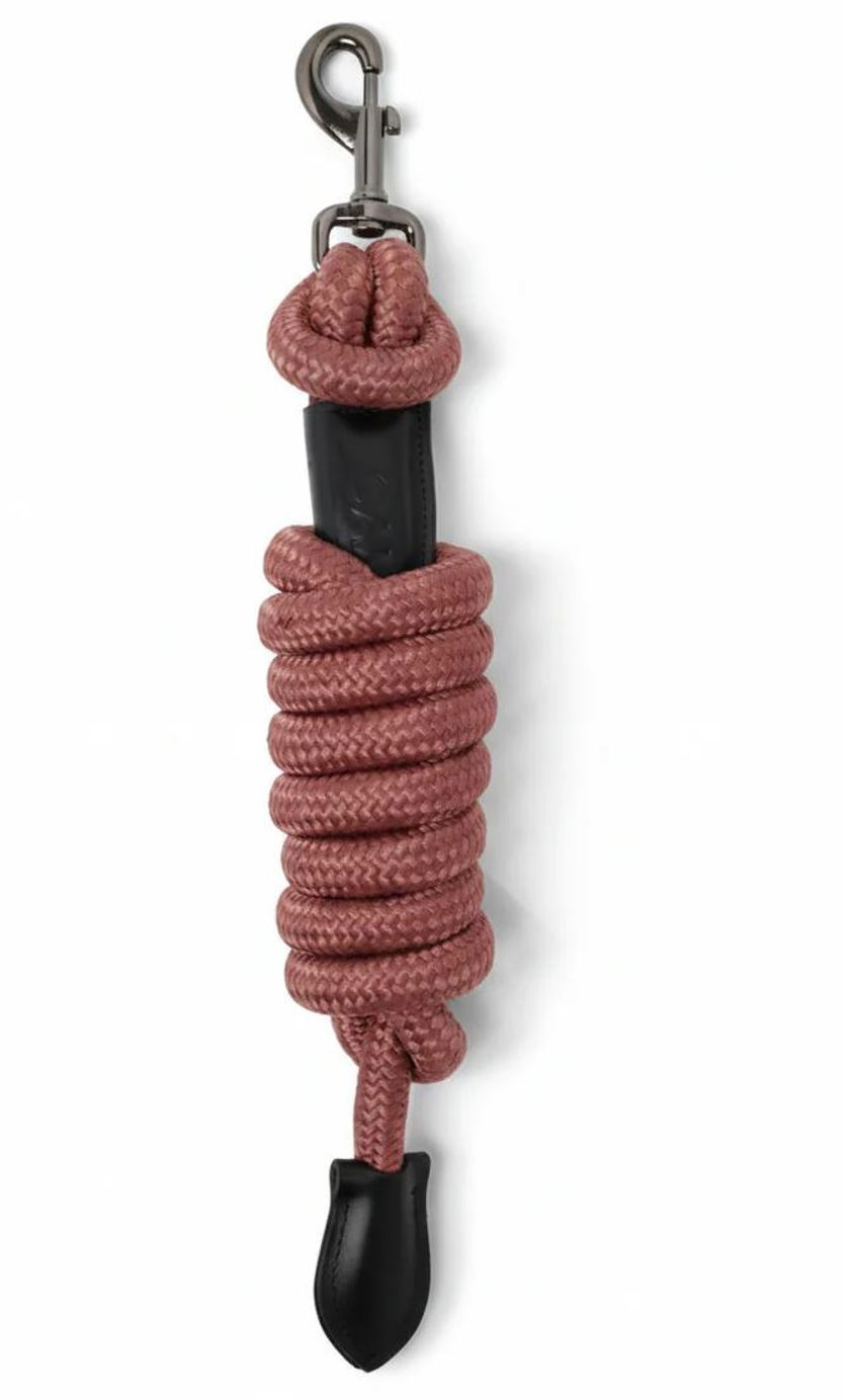 Dusky Pink Cameo Competition Leather Leadrope