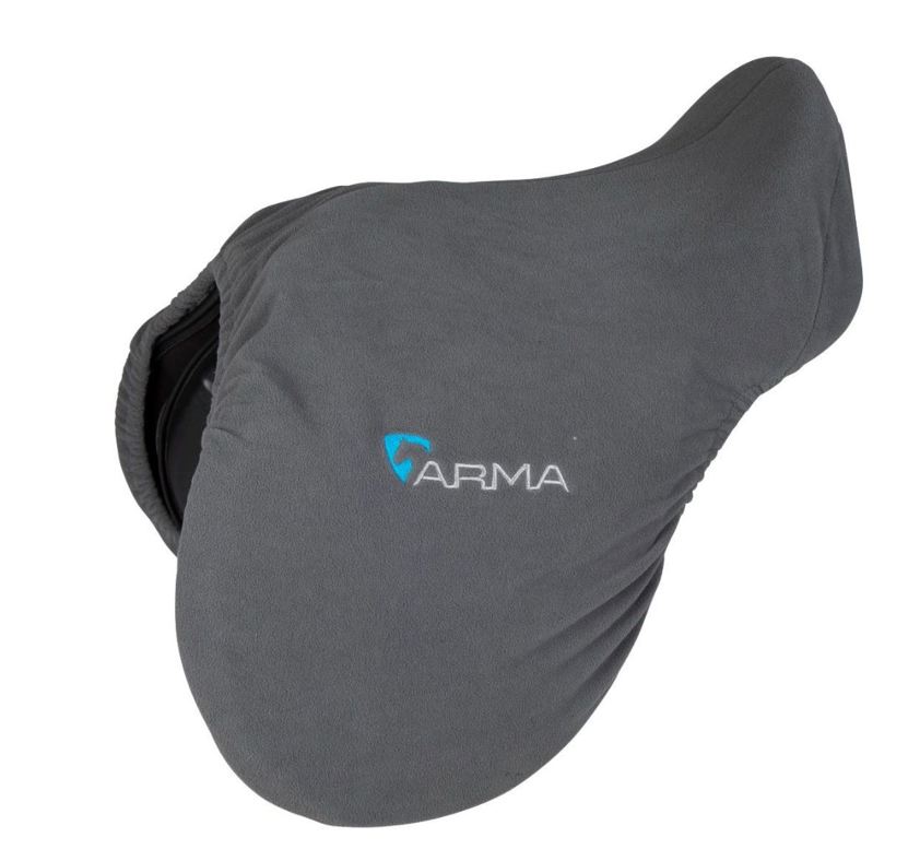 Grey Arma Fleece Saddle Cover