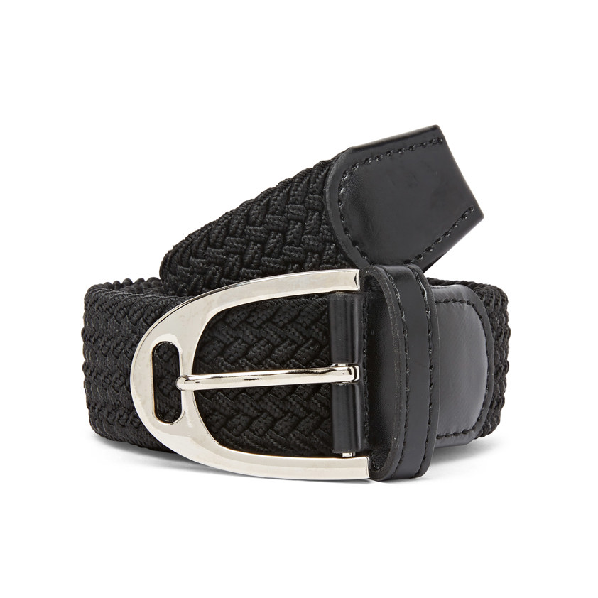 Black Core Elasticated Belt