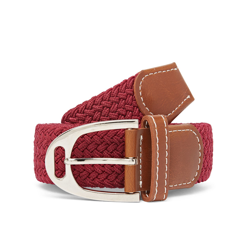 Plum Core Elasticated Belt