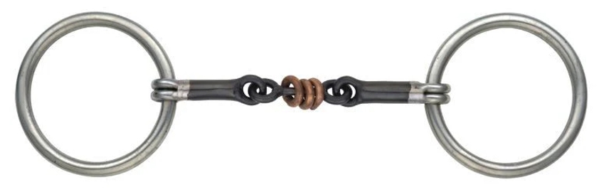 Sweet Iron Copper Roller Snaffle