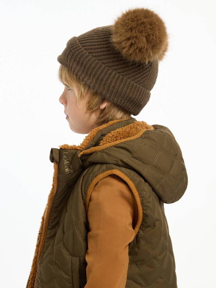 Alpine LeMieux Mini Clara Double Pom Pom Beanie