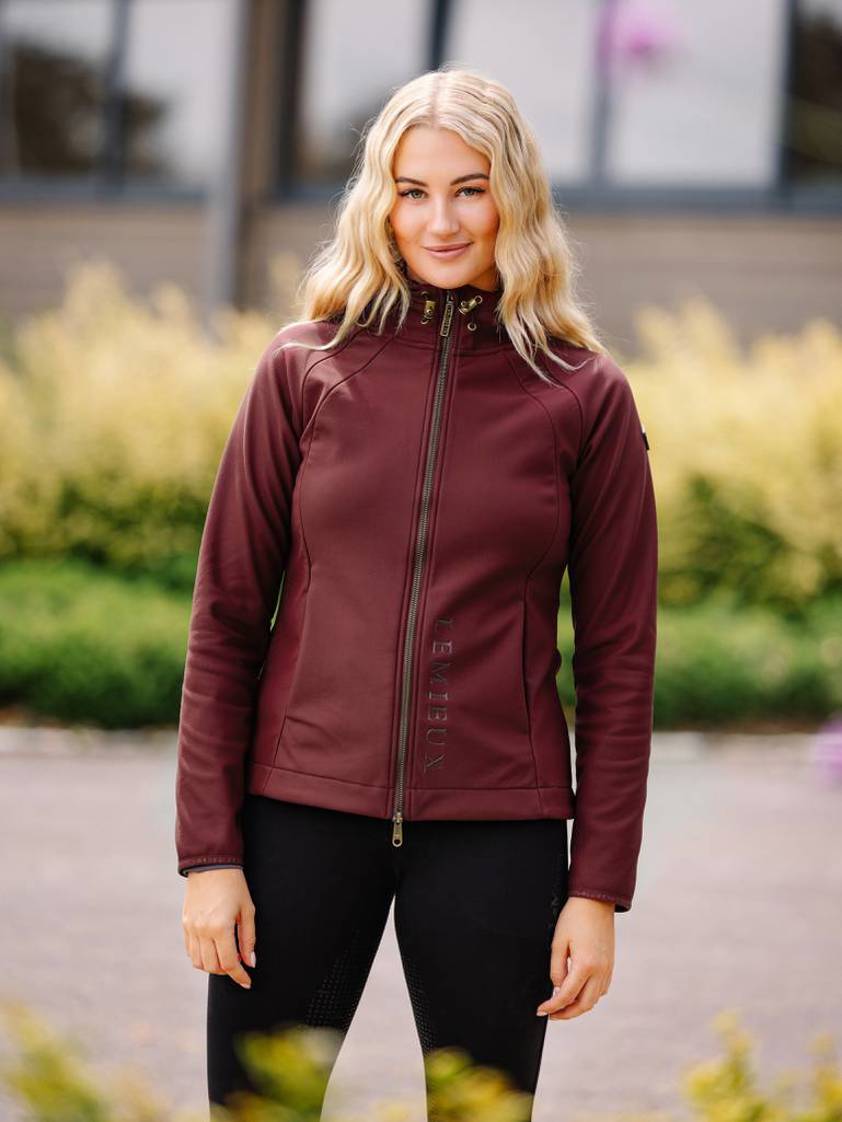 Merlot Charlotte Soft Shell Jacket