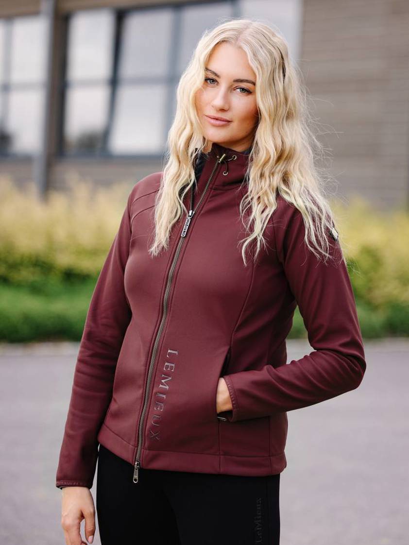 Merlot Charlotte Soft Shell Jacket