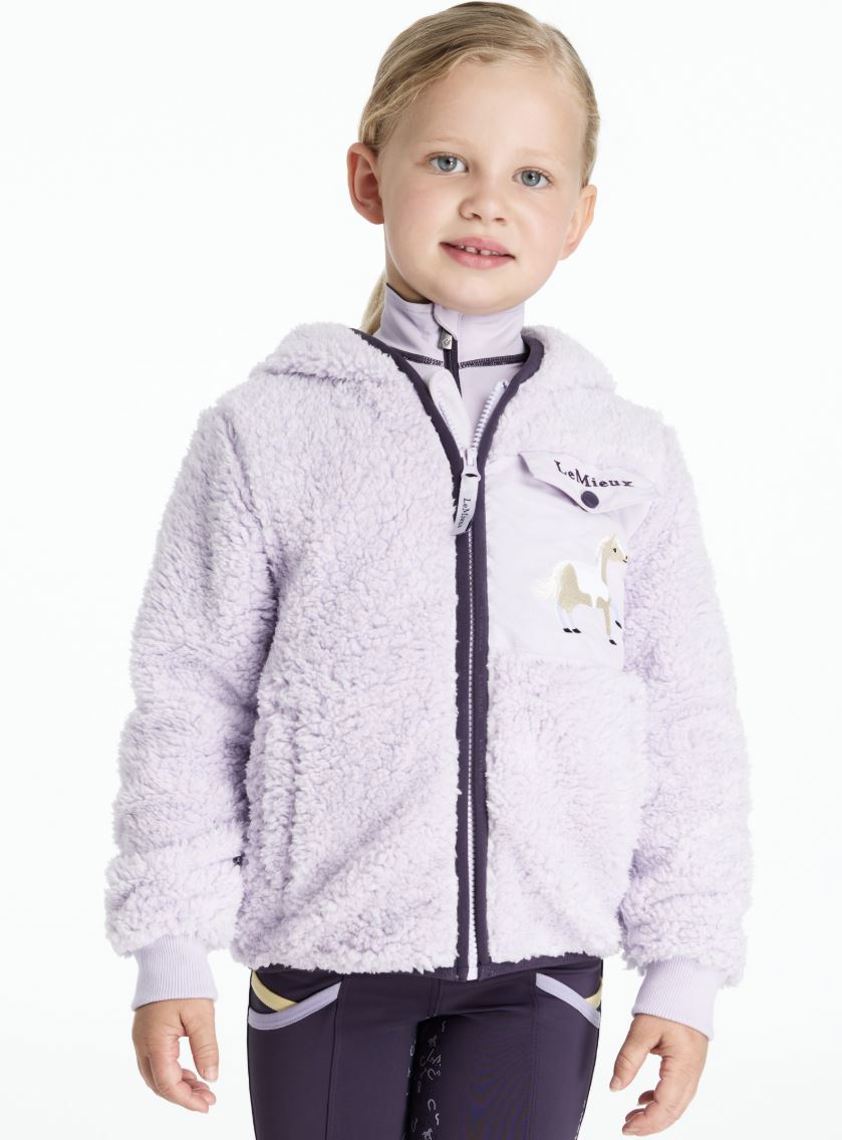Lilac/Lemon LeMieux Mini Teagan Fleece