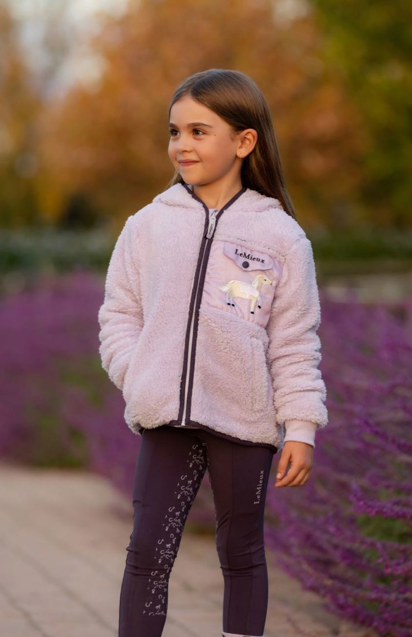 Lilac/Lemon LeMieux Mini Teagan Fleece