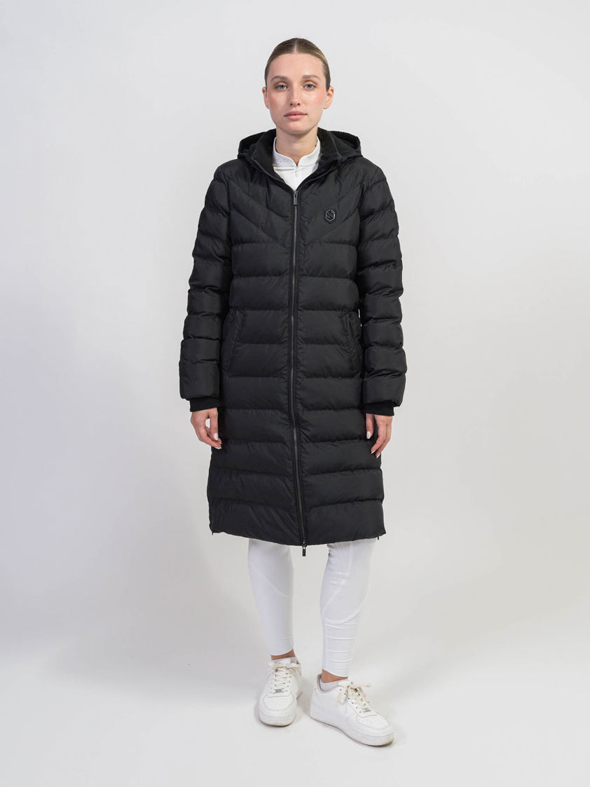 Black Samshield Sierra Long Down Jacket