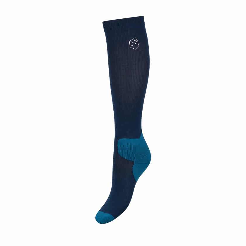 Navy/Champagne Samshield Socks