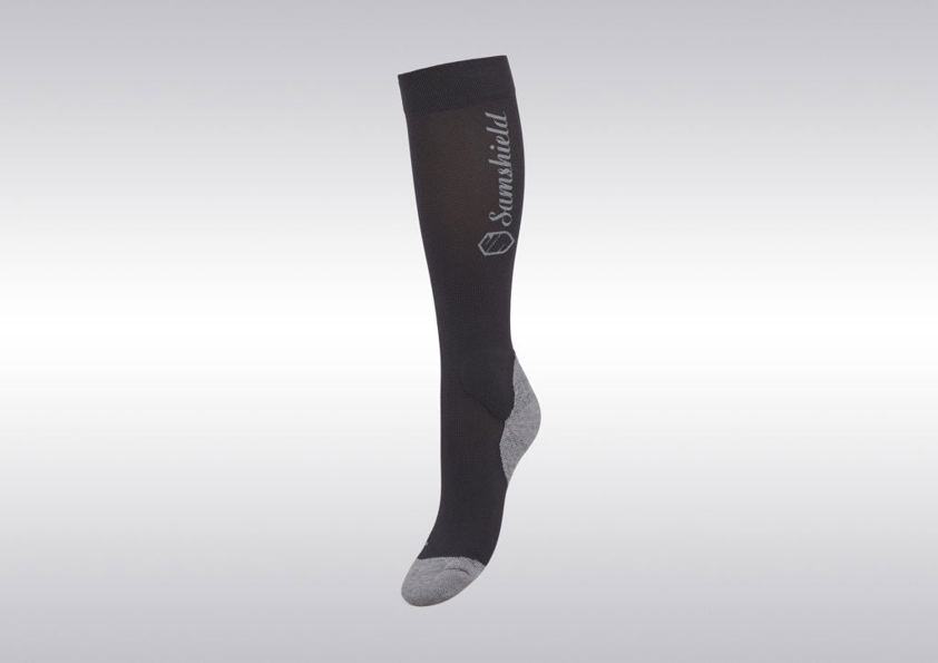 Navy/Champagne Samshield Socks