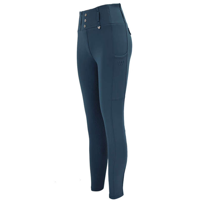 Petrol Blue Woof Wear Vision Riding Tights