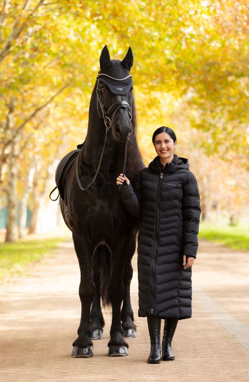 Black LeMieux Hayley Water Resistant Longline Puffer Coat