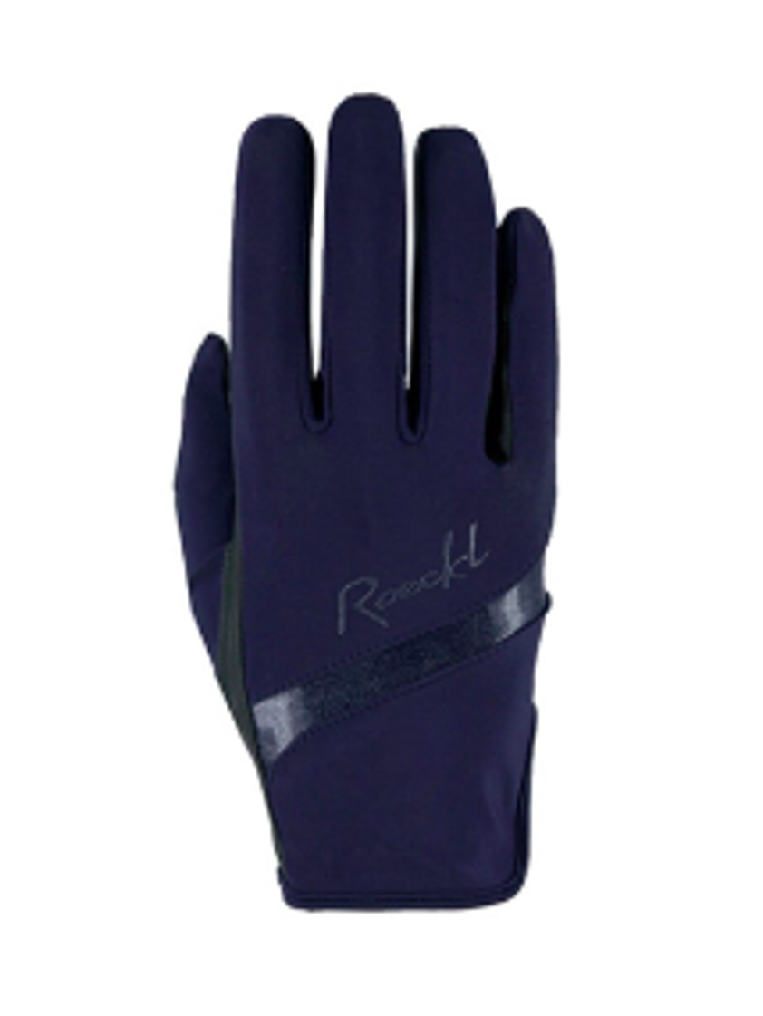 Navy Roeckl Lorraine Gloves