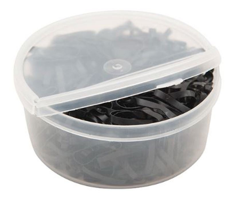 Tub Black Mane Plaiting Bands