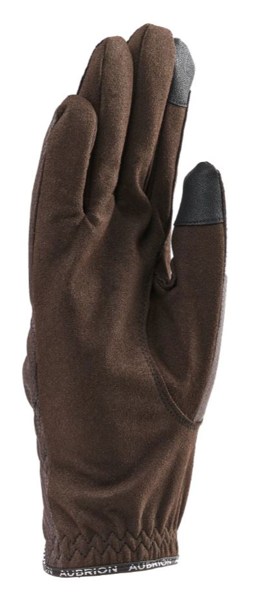 Brown Aubrion Stadium Winter Riding Gloves