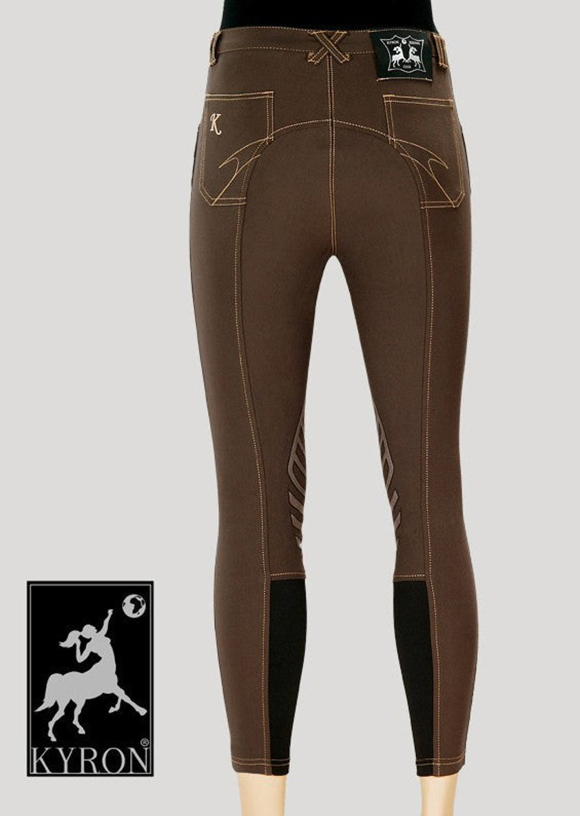 White Kyron Junior Kontact Breeches