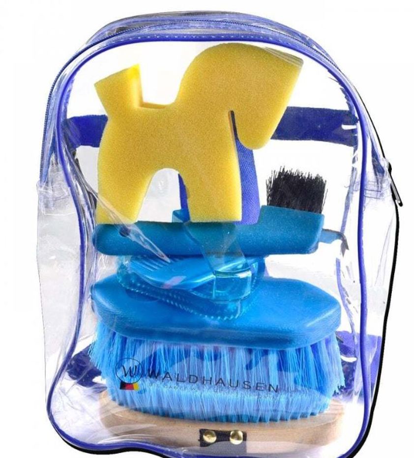 Baby Blue Harlequin Junior Grooming Kit