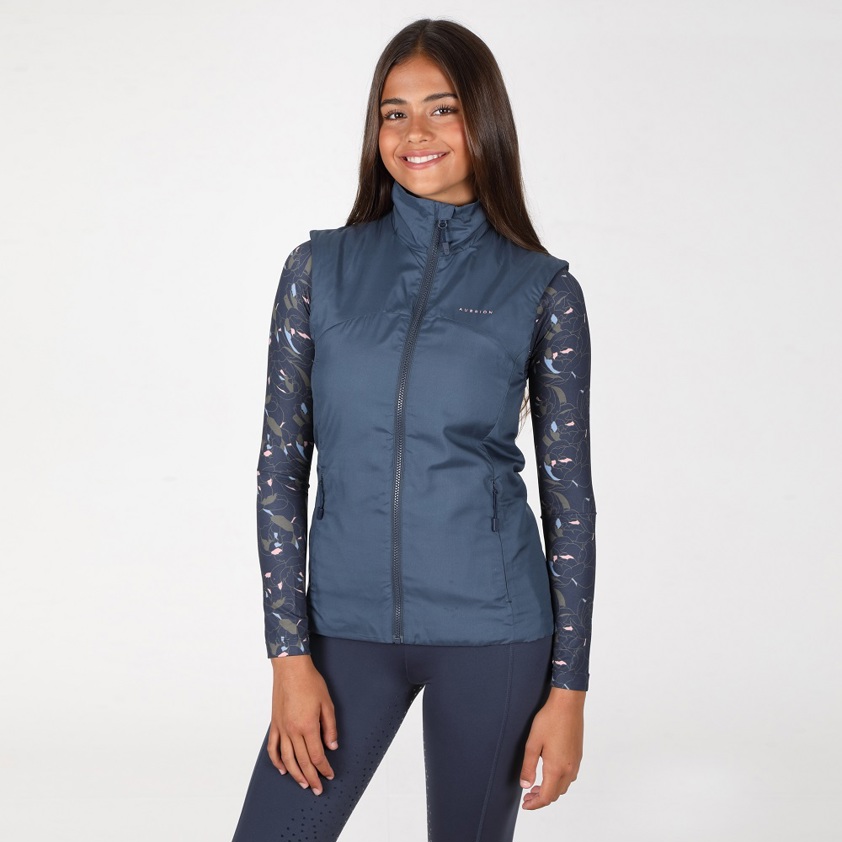 Navy Aubrion Ladies Mistral Gilet