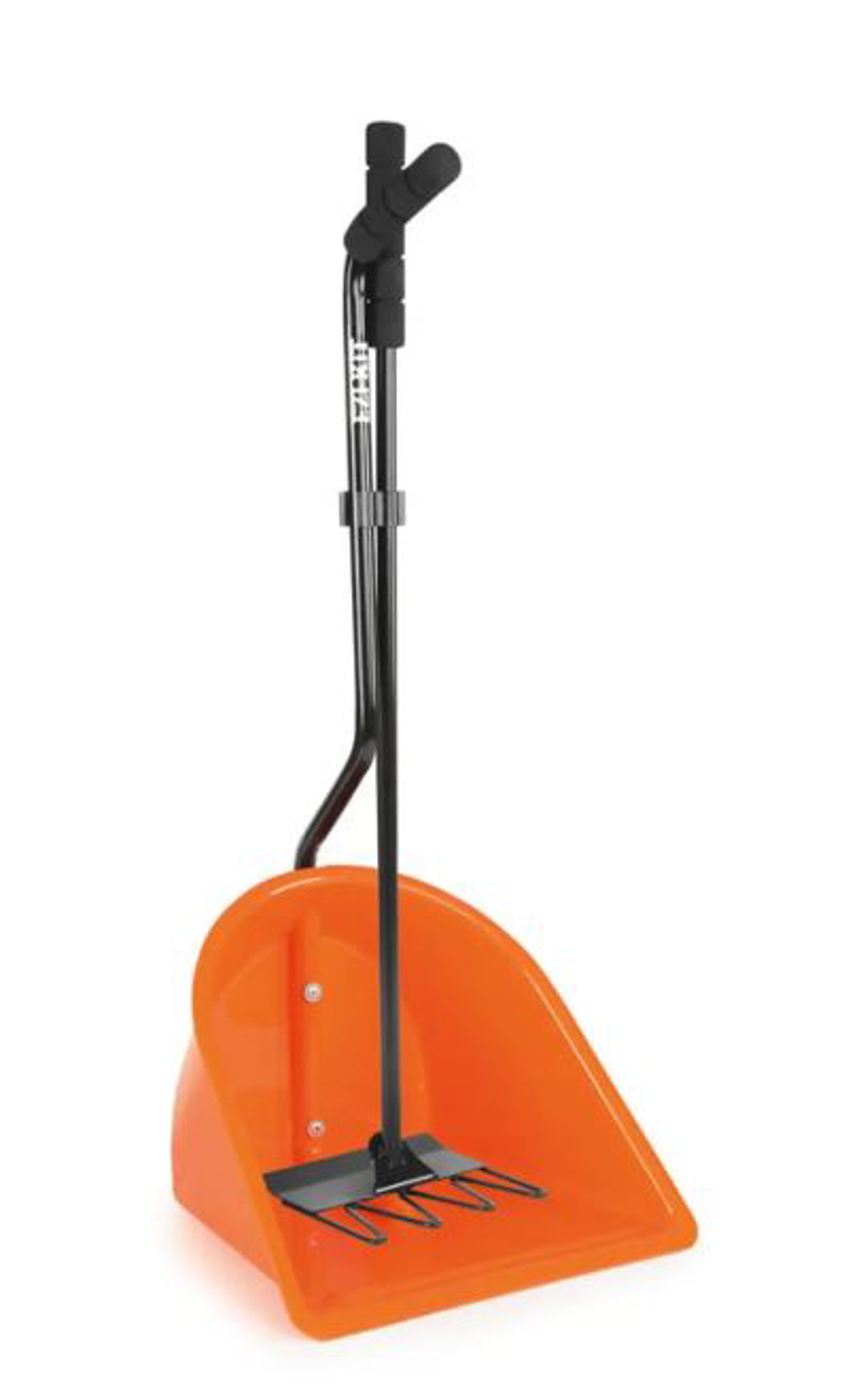 Orange Manure Scoop And Fork
