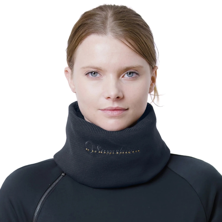 Navy/Champagne Samshield Crystal Neck Warmer