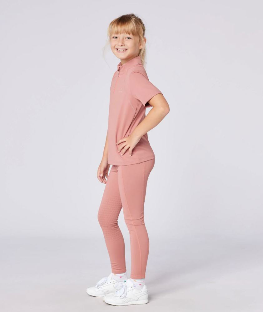 Dusky Pink Cameo Junior Core Tights