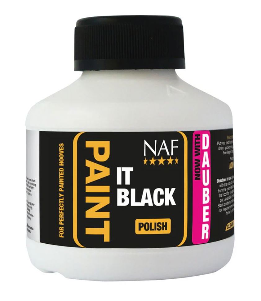 Black Naf Paint it Black Polish