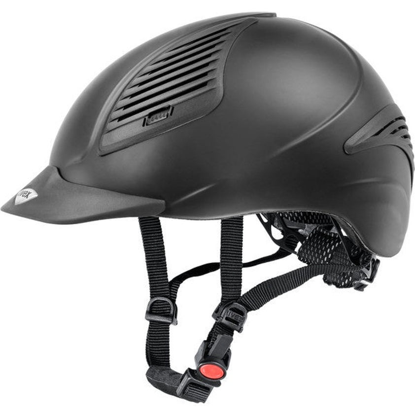 Black Matt Uvex Exxential Riding Hat