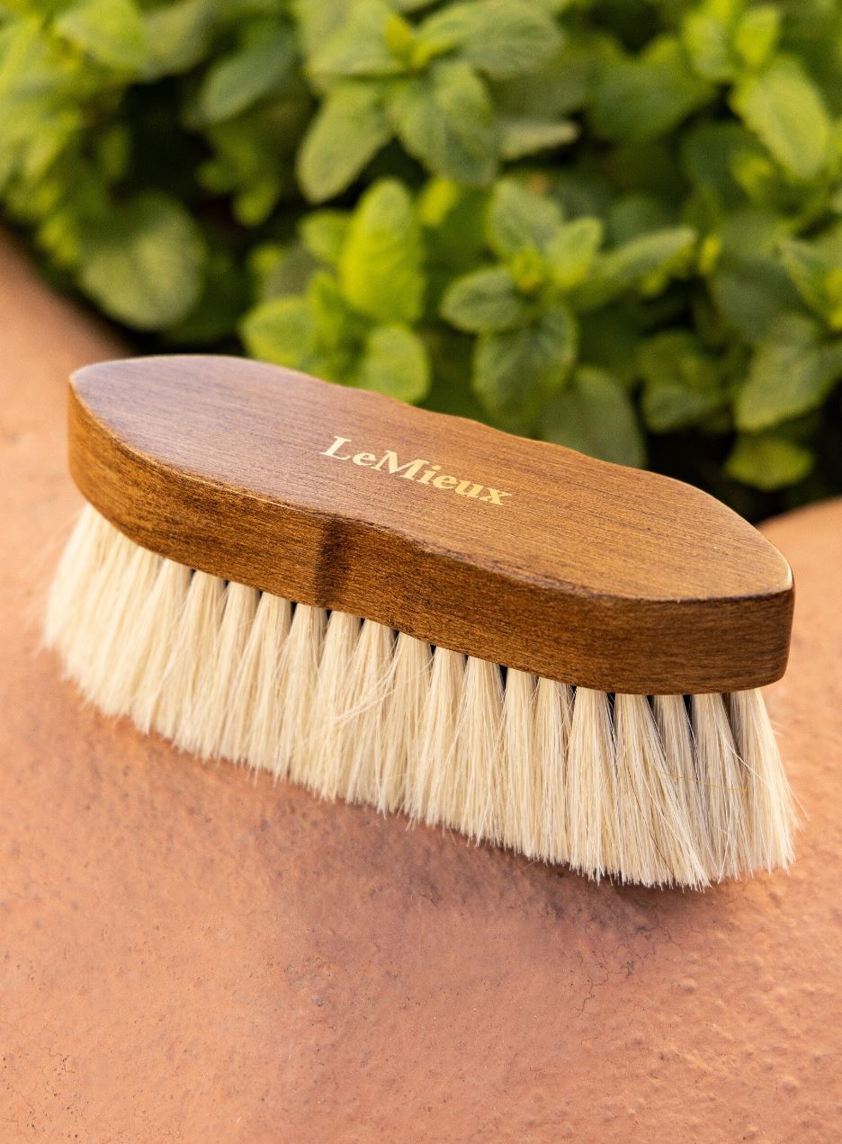 Brown Soft Finishing Dandy LeMieux Artisan Grooming Brush