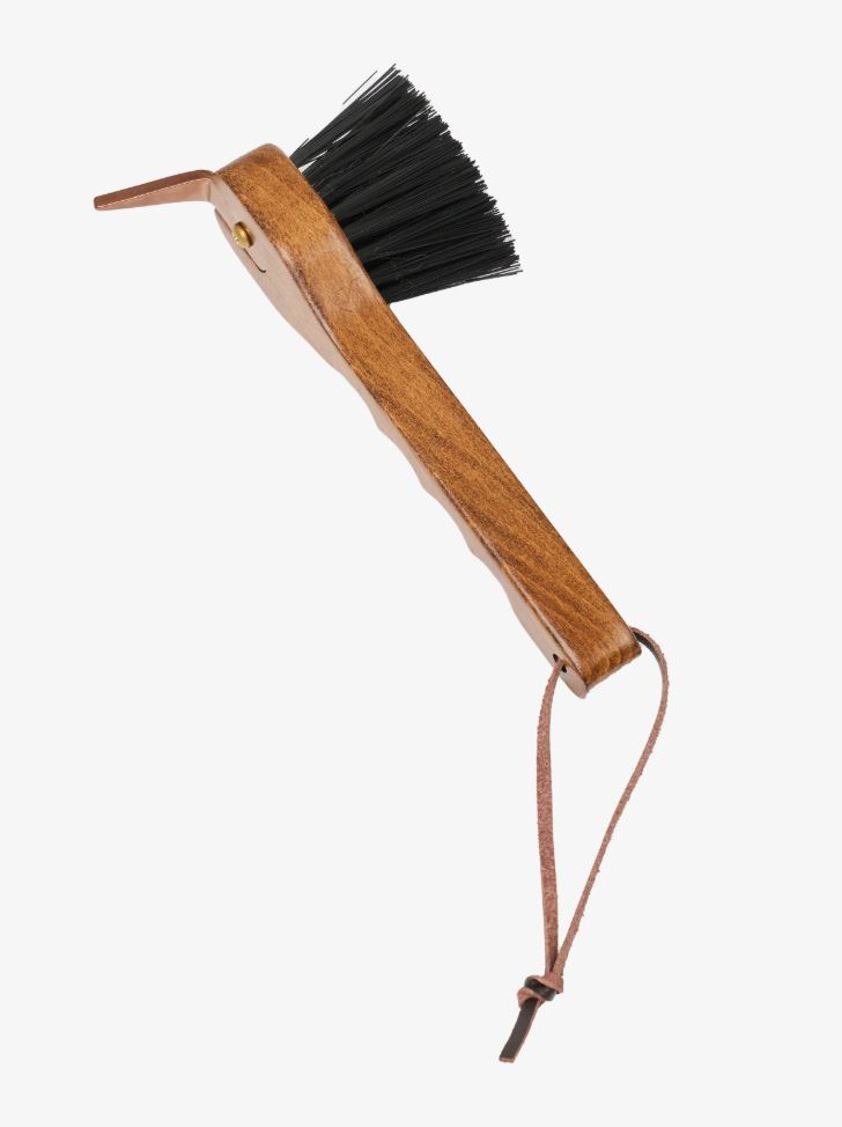 Brown Hoof Pick LeMieux Artisan Grooming Brush