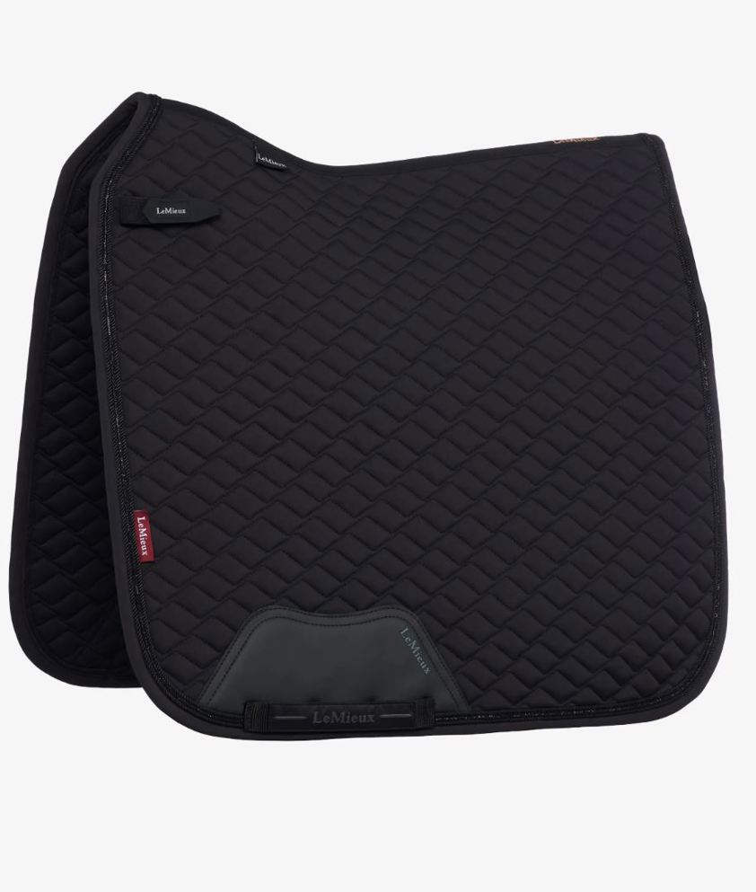 Black LeMieux Brilliance Dressage Saddlecloth