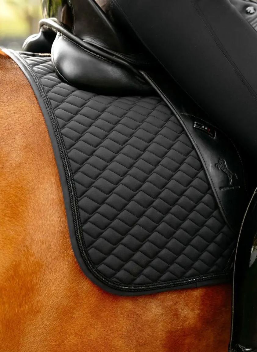 Black LeMieux Brilliance Dressage Saddlecloth