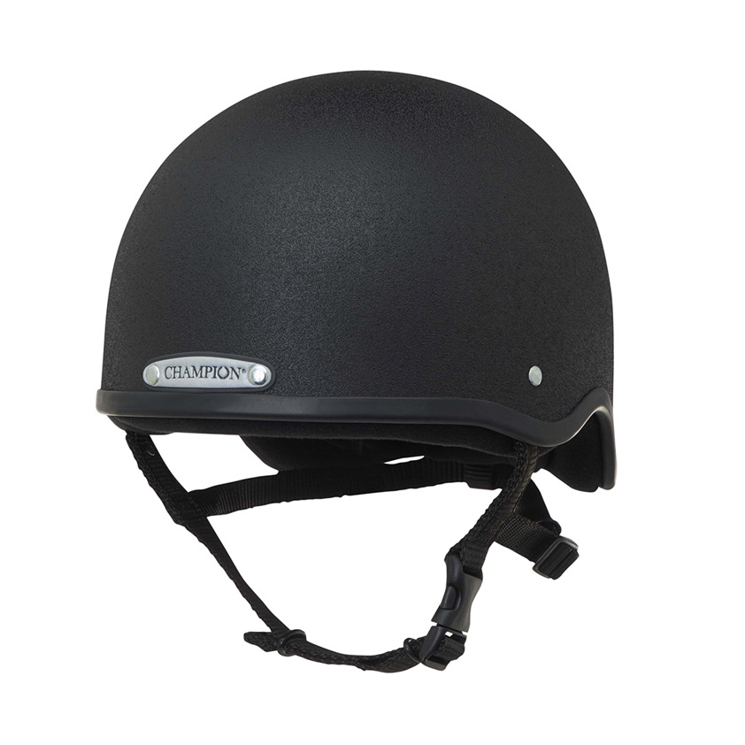 Black Champion Revolve Junior Plus Helmet with MIPS