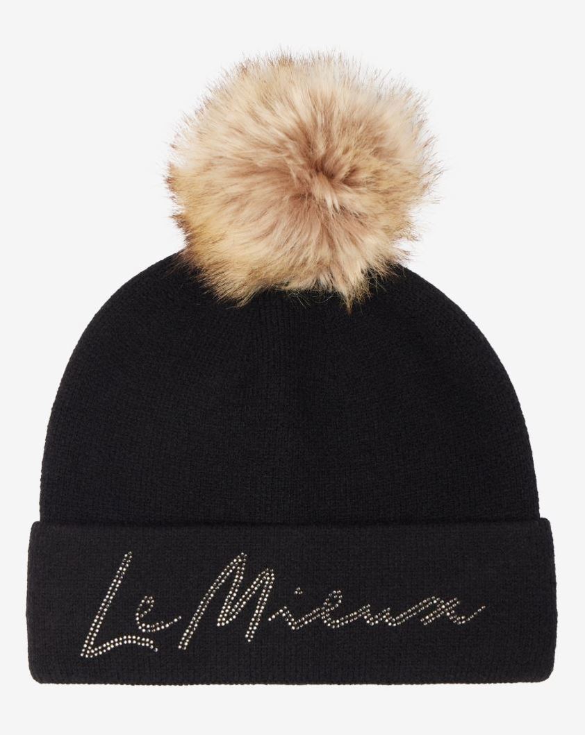 Black LeMieux Sparkle Beanie