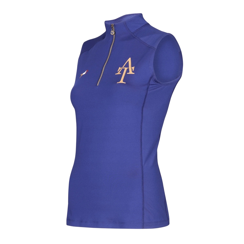 Navy Aubrion Team Sleeveless Base Layer - YR