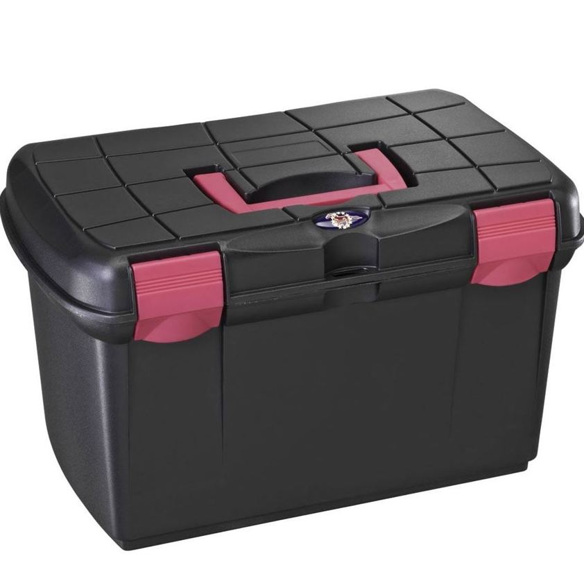 Black/Fuchsia ProTack Grooming Box 161