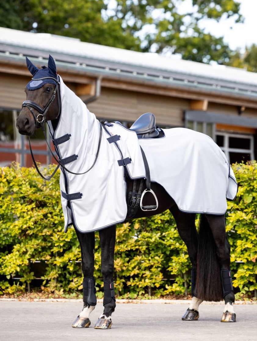 Grey LeMieux Ride On Fly Rug
