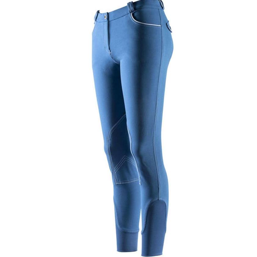 Blue/White Equi-Theme Kids Verona Breeches