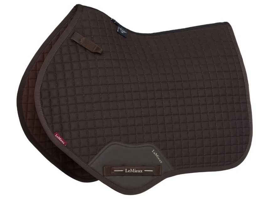 Brown LeMieux CC Cotton Square Saddlecloth