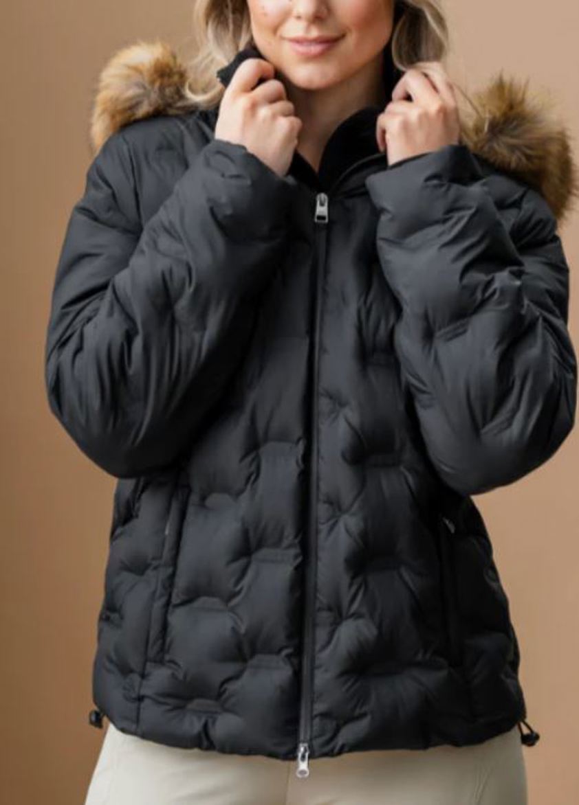 Black AA Ara Puffer Coat