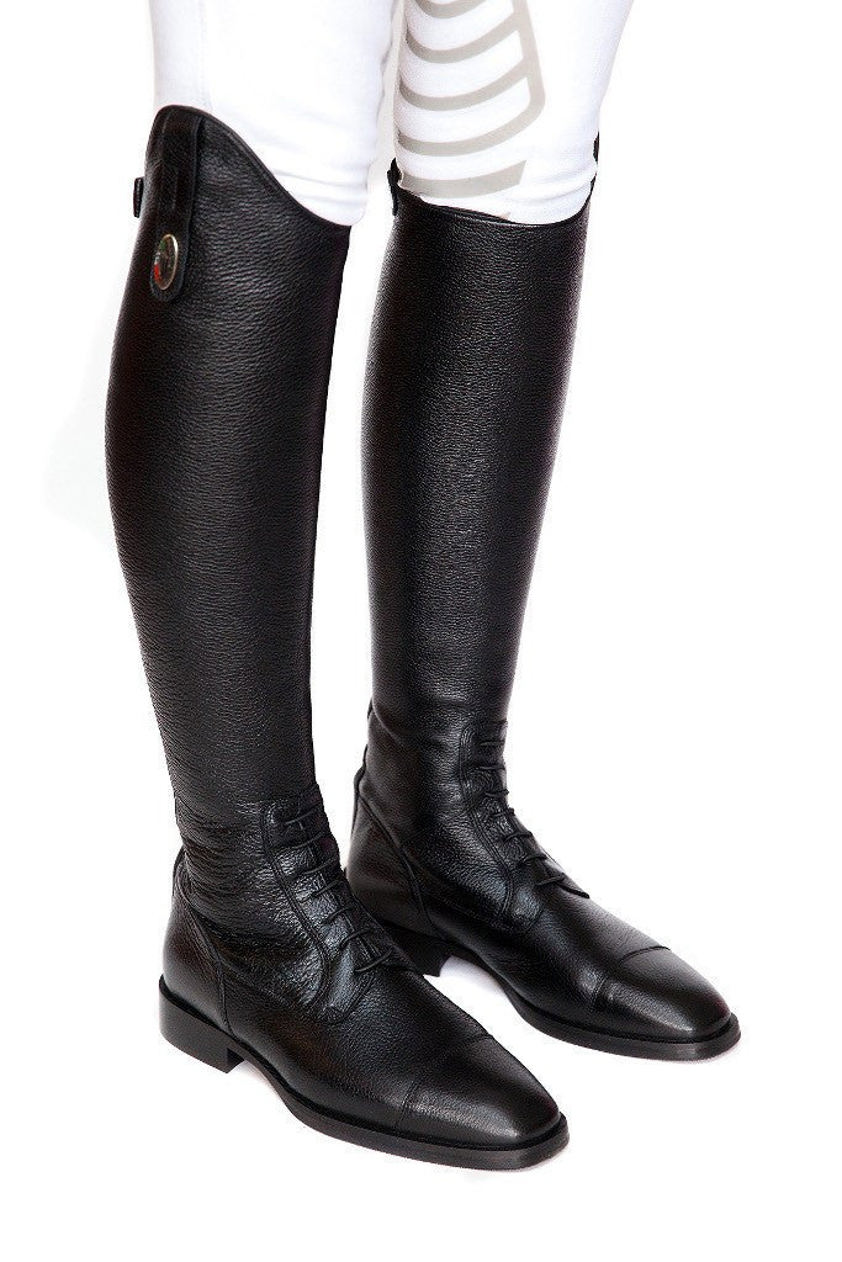 Black De Niro Stretch Panel Boot