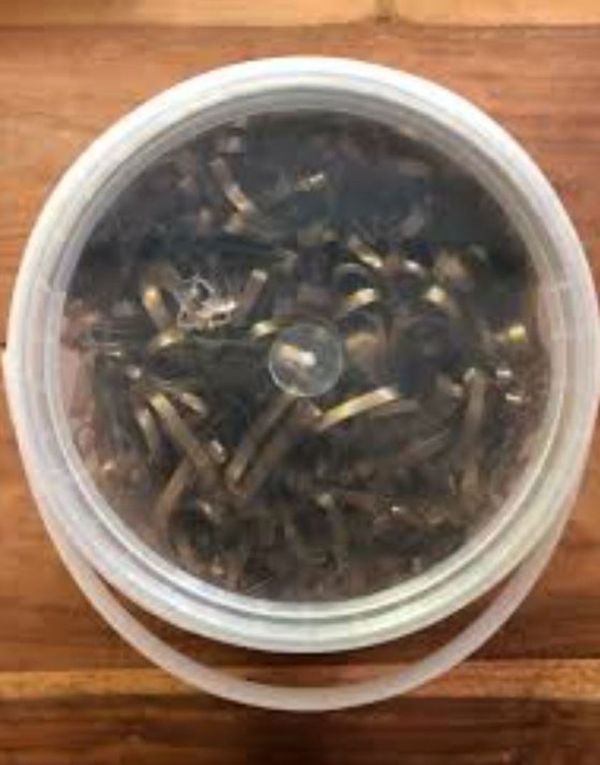 Brown Rhinegold Silicone Plaiting Bands