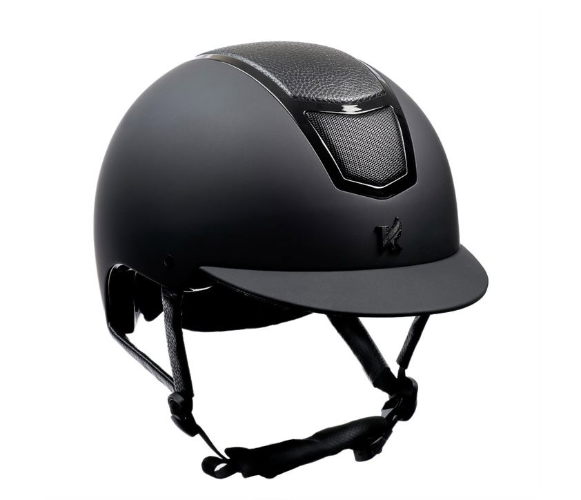 Black Karben Avena Small Riding Hat