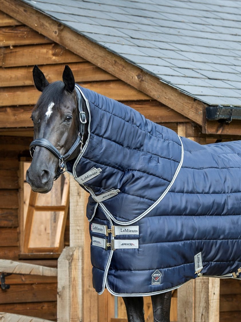 Navy Arika Stable-Tek Neck Cover 100g