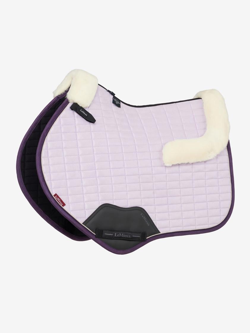 Lilac LeMieux Merino Suede CC Saddlecloth