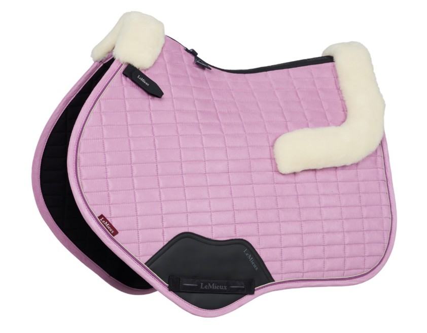 Fondant LeMieux Merino Suede CC Saddlecloth